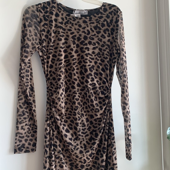 Mango Claude / Leopard print bodycon dress - Picture 17 of 17